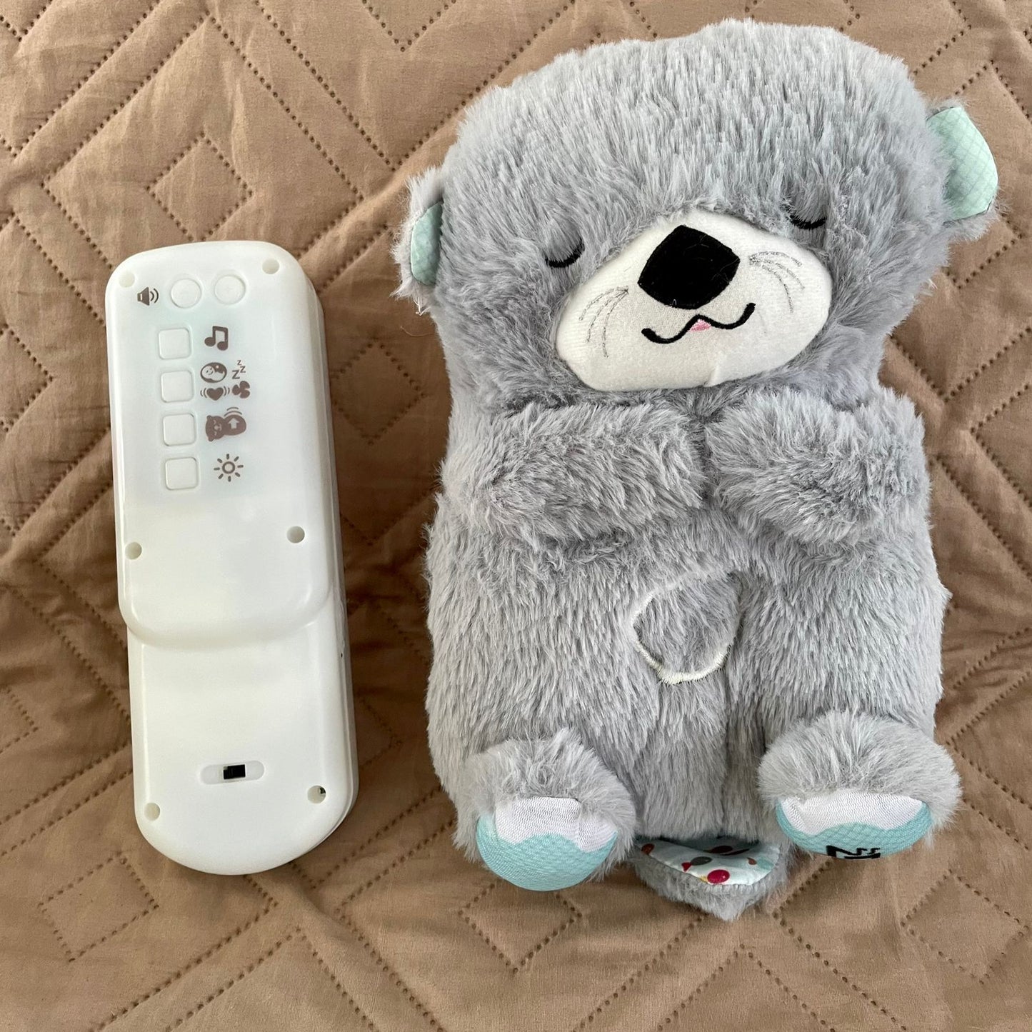 Peluche Nutria Respira Con Control Plomo