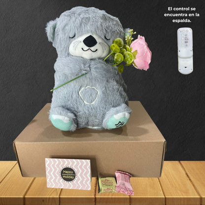 Peluche Nutria Respira Con Control Plomo