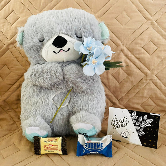 Peluche Nutria Respira Con Control Plomo